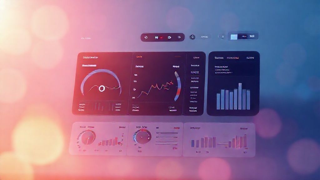 website design with professional dashboard